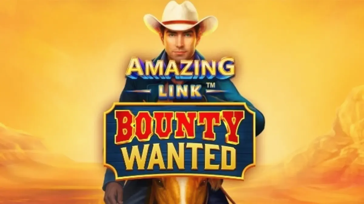 Cenário desértico de Amazing Link Bounty Wanted com elementos de faroeste